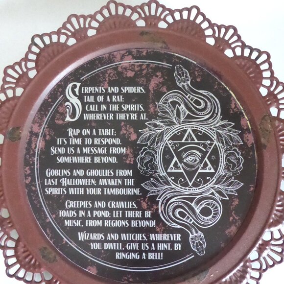 NEW DISNEY HAUNTED MANSION MADAME LEOTA PROP GOTHIC SUMMONING SPELL BELL ODDITY - Picture 4 of 15